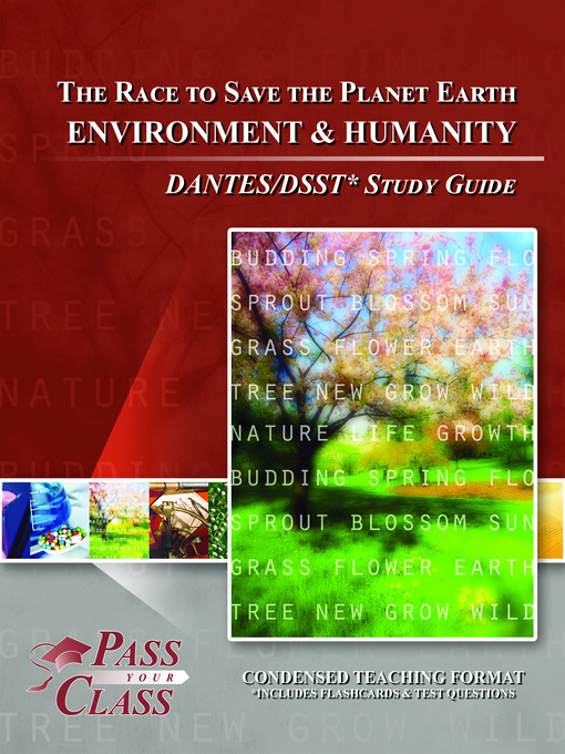Title details for DSST Environment and Humanity DANTES Test Study Guide by PassYourClass Study Guides - Available